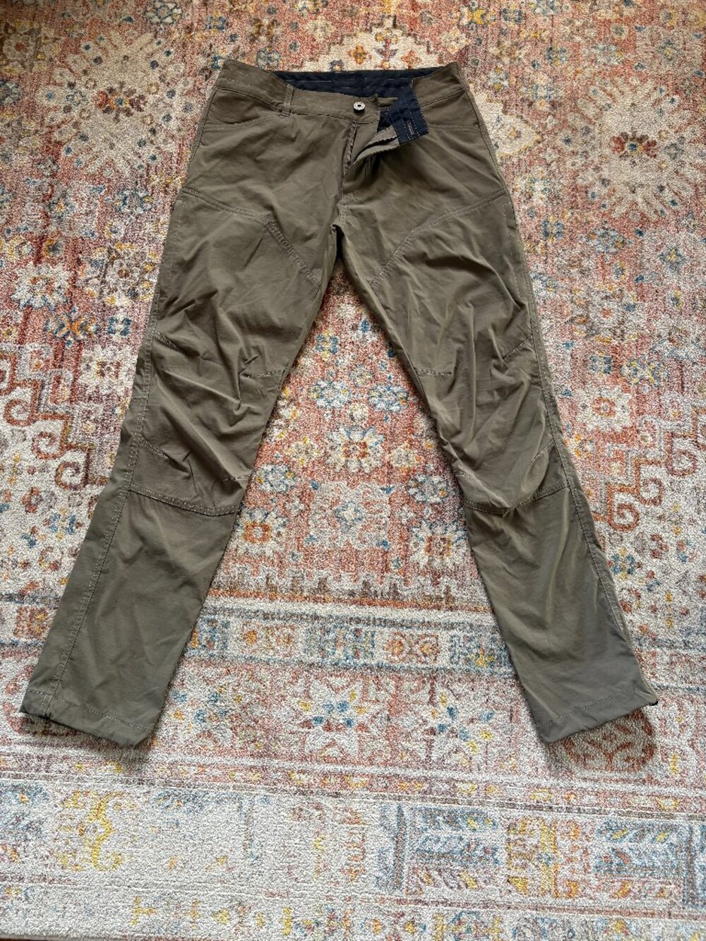 KUHL Renegade Rock Pant 33W x 34L, Burnt Olive